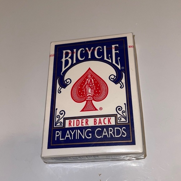 Bicycle Rider Back Playing Card - Picture 1 of 4